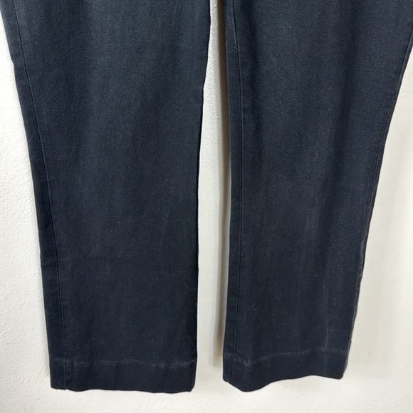 Everlane Ankle Crop Pant Women's 6 Washed Black Woven Stretch Inseam 25.25" - Picture 4 of 14